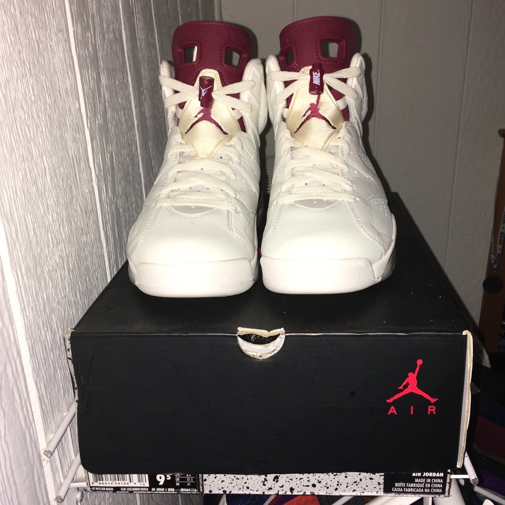 Jordan 6s Maroon 2015